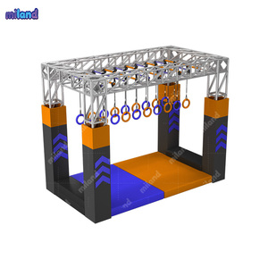 Équipement de parcours <span class=keywords><strong>Ninja</strong></span> Warrior pour la course, Mur Incurvé de style américain haut de gamme pour l'intérieur, Vente en gros, Stimule la curiosité - Product Image 5