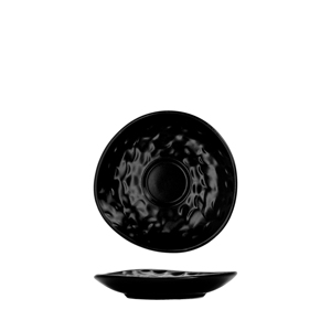 Piatto Piatto Nero da Barista 11 Cm per Servire il Caffè - Product Image 3