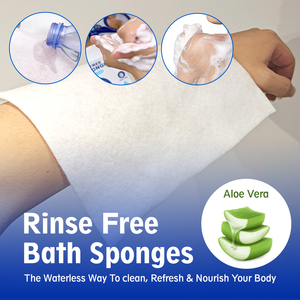 Esponja De Bano Con Aloe Vera <span class=keywords><strong>Hospital</strong></span> and Care Home Solutions Evite la contaminación cruzada Higiene personal Esponja jabonosa - Product Image 4