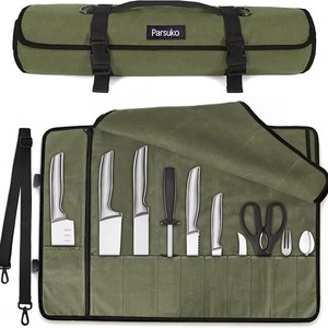 Échantillon gratuit - Sac à outils de cuisine imperméable - Sac à couteaux de chef professionnel vintage - Sac à dos - Product Image 2