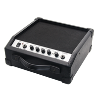 Amplificateur de guitare électrique pour débutants, idéal pour la pratique à domicile et les répétitions de groupe, avec poignée portable et prise casque pour étudiants