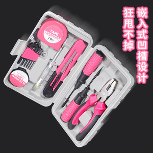 Multi Purpose Combination Tool Set 200x125x45mm Household Repair Kit With Screwdrivers Pliers Hammer Tape Measure - Product Image 2
