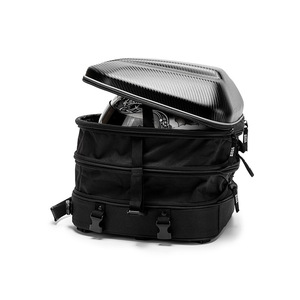 Bolsa para casco de motocicleta de fabricación OEM, 35x25x24, carcasa rígida de EVA, impermeable, mochila para asiento trasero de motocicleta - Product Image 4