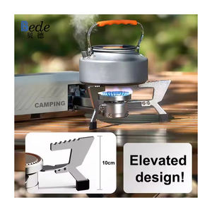Réchaud de cuisine portable en fonte à double usage Réchaud de camping au kérosène et au gaz Brûleur Mini fourneau au gaz butane <span class=keywords><strong>pour</strong></span> camping-car et usage domestique - Product Image 5