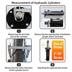Vérin hydraulique à bride avant de 8 tonnes pour camions et crics – Vente directe du fabricant – Stock disponible pour l'exportation - Product Image 5