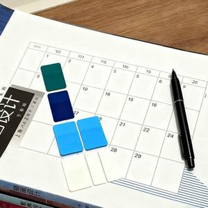 Gradient Blue-Green Multishape Index Tabs Self-Adhesive <b>Sticky</b> <b>Notes</b> Page Markers Office Stationery Document Classification - Product Image 6
