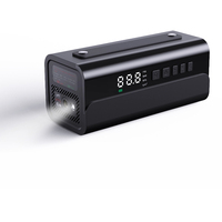 Nouvelle Pompe à Air Portable pour Pneus, Compresseur OEM pour Vélo et Voiture avec Affichage LED, Batterie Externe et Lampe, Pompe à Air pour Moto, Vélo et Ballons