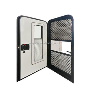 Accessoires pour camping-car, <span class=keywords><strong>porte</strong></span> latérale avec fenêtre <span class=keywords><strong>fixe</strong></span> et rideau pour conversion de camping-car - Product Image 2