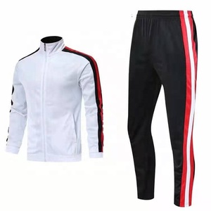 Dernière conception 100% coton vente en gros de vêtements de sport pour hommes survêtements personnalisés haute qualité pas cher homme survêtements ensembles deux pièces - Product Image 6