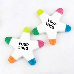 Bolígrafo Fluorescente con Forma de Dedo de Cinco Colores con Logotipo Impreso Personalizado WSY83, Regalo Promocional para Actividades Corporativas y Empresariales - Product Image 1