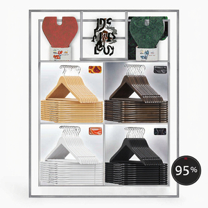 Appendini in legno massello con esperienza per <span class=keywords><strong>abbigliamento</strong></span> per bambini per soggiorno - Product Image 2