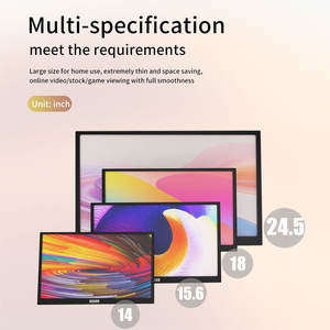 Портативный игровой монитор OEM Touch 17 дюймов, ультратонкий, расширитель экрана, 25K IPS LED LCD, 60 Гц, напрямую от производителя - Product Image 5