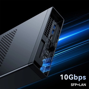 Topton Mini <b>Workstation</b> MS-01 InteI I9 13900H 2x10G SFP+ 2x2.5G LAN 2xDDR5 3xNVMe 2xUSB4 PCIEx16 Gaming Mini PC Desktop Computer - Product Image 4