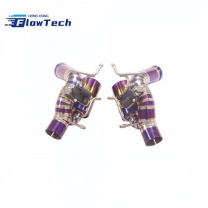 Sistema de Escape Trasero con Válvulas de Titanio y Revestimiento Cerámico Morado para Ferrari 296 GTB/GTS F171 3.0T V6, Instalación Directa - Product Image 5