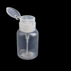 Flacon pompe vide 200 ml pour dissolvant de vernis à ongles, distributeur de nettoyant transparent rechargeable, outil de manucure professionnel, vente en gros - Product Image 4