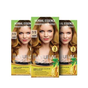 Crema Colorante per <span class=keywords><strong>Capelli</strong></span> Dorata Naturale Permanente all'Ingrosso 120ml per Donne, Crema Colorante Multicolore per Salone, Fornitura OEM di Colorazione per <span class=keywords><strong>Capelli</strong></span> - Product Image 1
