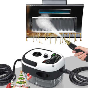 Macchina per la Pulizia a Vapore Elettrica da 2500W, Sterilizzazione ad Alta Temperatura per Condizionatore d'Aria, Cappa da Cucina, Auto, Macchina Pulitrice a 220V - Product Image 1