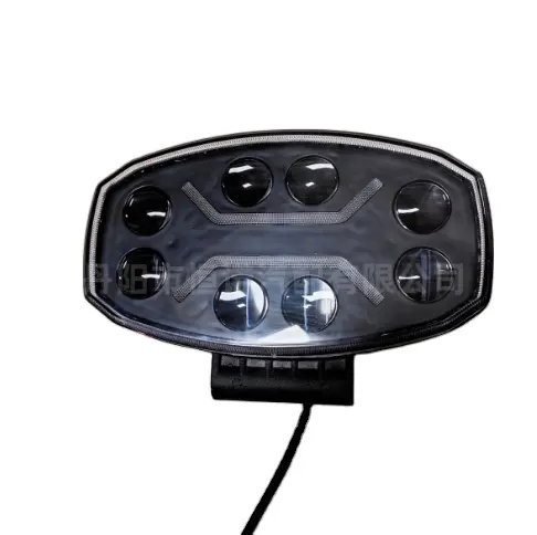 Lampu sorot modifikasi truk impor, lampu sorot, lampu kabut LED