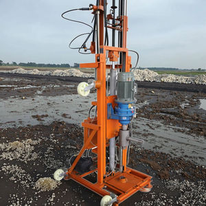 완전히 자동적인 완전히 유압 전기 드는 우물 드릴링 리그/작은 휴대용 깊은 물 드릴링 기계 - Product Image 1