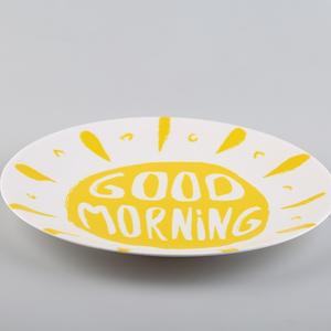 Plato de Melamina Personalizado Tamaño M con Diseño Impreso de Buenos Días, Bandeja para Servir - Product Image 5