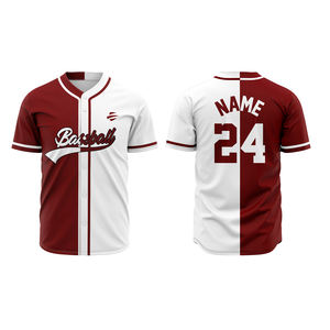 Vente en gros de maillots de baseball Free Design Ensemble de chemises de baseball de haute qualité - Product Image 5