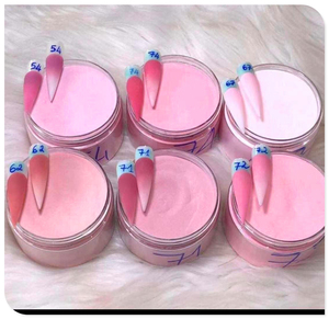 Poudre de pigment acrylique professionnelle pour ongles, séchage rapide, pailletée, logo personnalisé, 56g, 2-en-1, <span class=keywords><strong>nude</strong></span>, non toxique, brillante, marque privée - Product Image 5