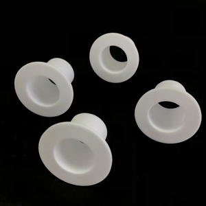 Pelumas diri PTFE Bushings bahan Virgin murni untuk peralatan putar dan bantalan tahan aus gesekan rendah lengan PTFE - Product Image 1