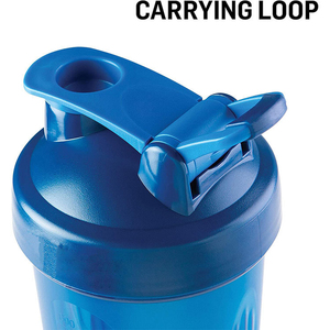 Bouteille de shaker de sport en plastique sans BPA avec logo personnalisé, faible MOQ, mélangeur de fitness pour protéines, utilisation pour adultes, compatible avec l'eau bouillante - Product Image 5