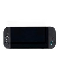 Estuche de Cristal para Nintendo Switch OLED, Película Protectora de Vidrio Templado 3D 9H, Juego de Herramientas Anti-Golpes para Consola de Juegos