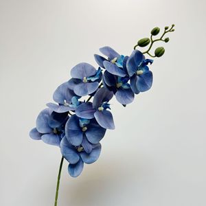 Orquídeas Phalaenopsis Artificiales Impresas en 3D con Tallos Largos y 9 Flores, Textura Realista, Decoración para el Hogar y Flores Decorativas para Bodas - Product Image 6