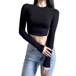 Solid Color Eco-Friendly Polyester Regular Fit Base <b>Layer</b> <b>Top</b> Women Casual Sleeveless Quick-Dry Breathable Inner Wear Blouse - Product Image 1