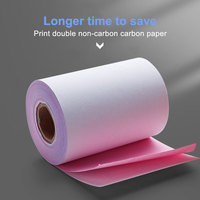 Cashino PDM-02 Printer Resi Dot Matrix Mini Portabel 2-inci dengan Baterai Besar 2000mAh dan Koneksi BT