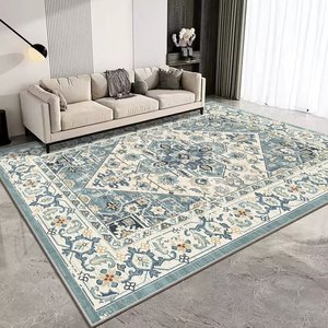 Phong Cách Mỹ Đau Khổ Ba Tư Mô Hình Phòng Khách Thảm Với Có Thể Giặt Sàn Thảm Và Thảm Thảm Khu Vực Cho Tất Cả Các Phòng - Product Image 3