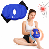Enveloppe réutilisable pour genou avec gel chaud et froid, thérapie par compression pour la récupération après une opération de remplacement du genou