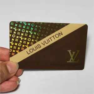 लेजर पीवीसी कार्ड के लिए कस्टम मुद्रण व्यापार कार्ड
