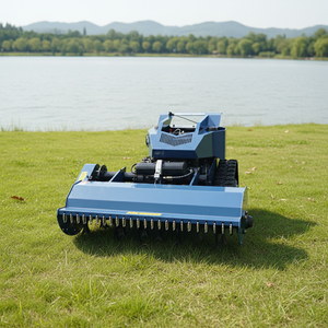 RLD RC-55 Desbrozadora Industrial DIY de 4 Tiempos, 92 Octanos, a Gasolina, 7HP, Altura de Corte de 50MM, Cuchilla Plana de 1000mm para Mulching, 28V - Product Image 1