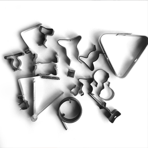 Özelleştirilmiş <span class=keywords><strong>Metal</strong></span> 65mn bahar çelik paslanmaz çelik yaylar klip V şekli düz düğme bahar tüp klip - Product Image 6