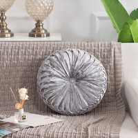 Fabricant Amity Vente en gros Oreiller de roue en velours citrouille simple et solide de luxe Style nordique pour la maison Canapé Hôtel Décoration