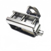 Soporte de Antena para Auto TDT-K110 de Acero Inoxidable, Abrazadera para Tanque de Agua de Lluvia, Base Plegable 180°, Resistente, con Orificio de 16mm
