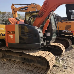 Excavadora de Orugas Hidráulica de Segunda Mano, Excavadora Ex30U, Zx35U, Zx50, Zx80, Original, Japón, Hitachi, Zx75 - Product Image 5