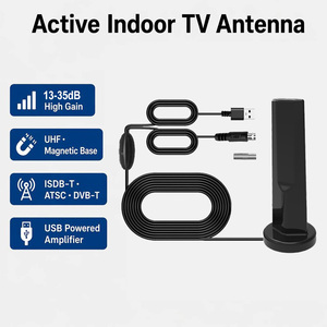 <span class=keywords><strong>Antena</strong></span> <span class=keywords><strong>de</strong></span> <span class=keywords><strong>TV</strong></span> para Interiores y Exteriores OEM con Base Magnética, Moldes y Empaque Personalizados para Distribuidores <span class=keywords><strong>de</strong></span> Marcas Latinoamericanas - Product Image 1