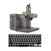 Graveur laser JPT 30W Mopa M7, machine de marquage laser à fibre haute vitesse pour la gravure précise des touches de clavier