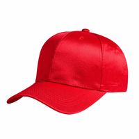 Topi Wanita dengan Kain Satin 100% dan Lapisan Jaring, Bordir Logo Custom