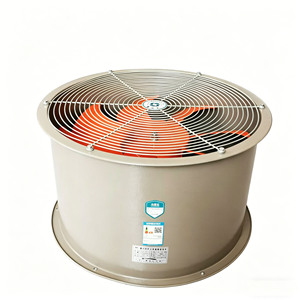 Ventilateur axial industriel à grand volume, lame en alliage d'aluminium, faible bruit, ventilateur de ventilation pour entrepôt - Product Image 6