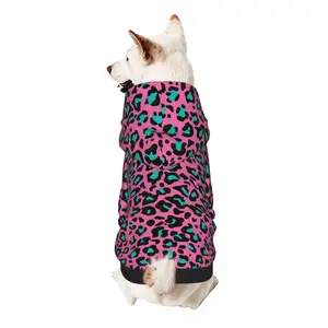 Custom Designer Pet Clothes Winter Sweatshirt Warm Sweater Dog Small Pets Wear Hoodies For Dogs