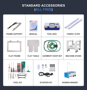 Mesin Bordir Payet JCM-1201 600*1500mm Mesin Bordir Profesional Mesin Bordir Monogram - Product Image 5