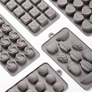 Molde de Silicona para Chocolate con 15 Cavidades, Herramientas para Resina y Pasteles DIY, Varias Formas, Solo Lavar a Mano - Product Image 3
