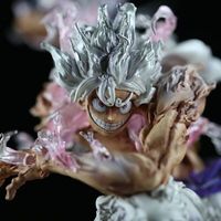 Figurine articulée unisexe en PVC, jouet Luffy 3D, statuettes de collection Gk de bonne qualité, 22cm, 1 pièce