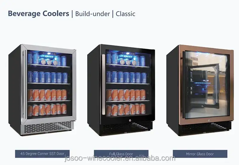 Producto caliente Bodega Lcd Refrigerador Nevera vertical Equipo de refrigeración Enfriador de vino Humedad Pequeño Bar Gabinete para el hogar