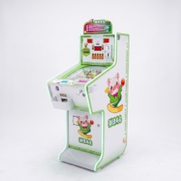 Machine de flipper verticale en bois et acrylique avec distributeur de jetons pour enfants, idéale pour les parcs d'attractions intérieurs